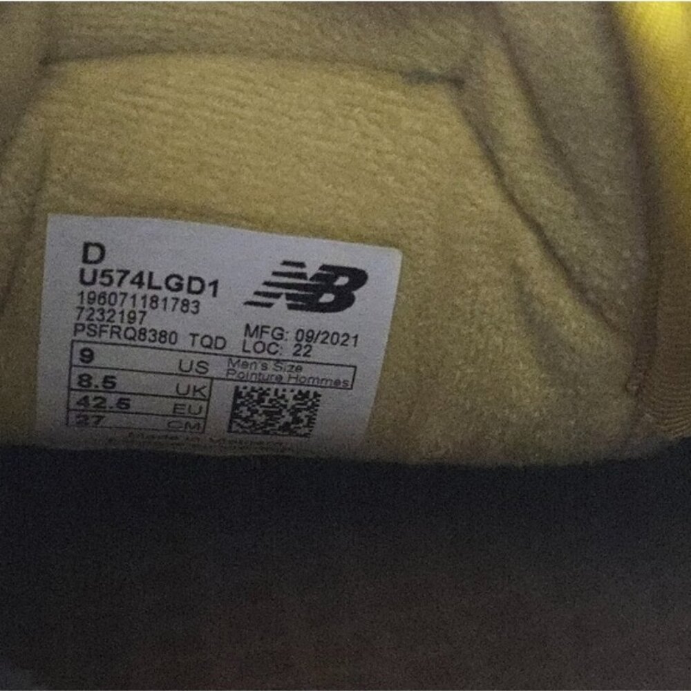 New Balance 574 Bodega Classic Men Size 9 Blue Used 112025 - Picture 11 of 11